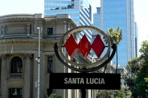 Depto 707 Excelente Ubicacion Metro Sta Lucia, Barrio Paris Londres Centro Santiago 아파트 외부 사진